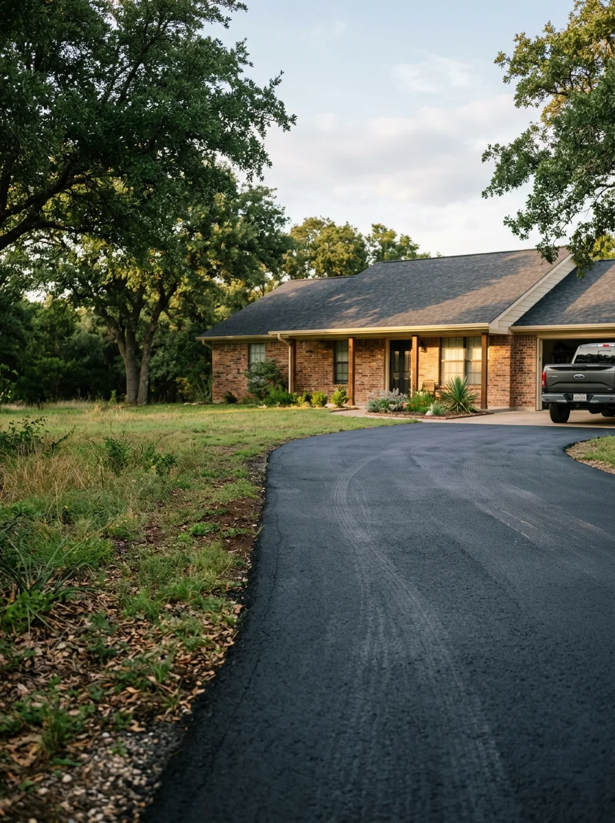 Kaufman County home exterior showing traditional construction and landscape suited to the county's community character.