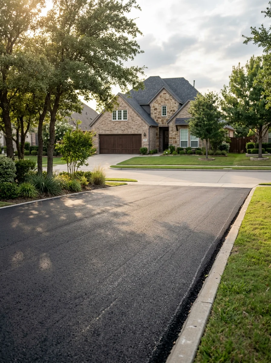 Plano home exterior showing updated facade and well-maintained landscaping typical of the area's newer developments.